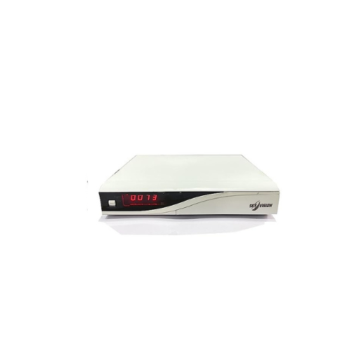 Tech-lobby Sky Vision Free Dish Settop Box with Mpeg4 Technology Support USB WiFi Anteena and USB Stream 150 + Channels Mini Genuine