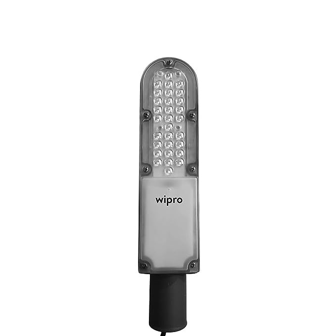 wipro LED Skyline 30W LED Street Light, IP-65 Outdoor Light (Black, Rectangle), Medium